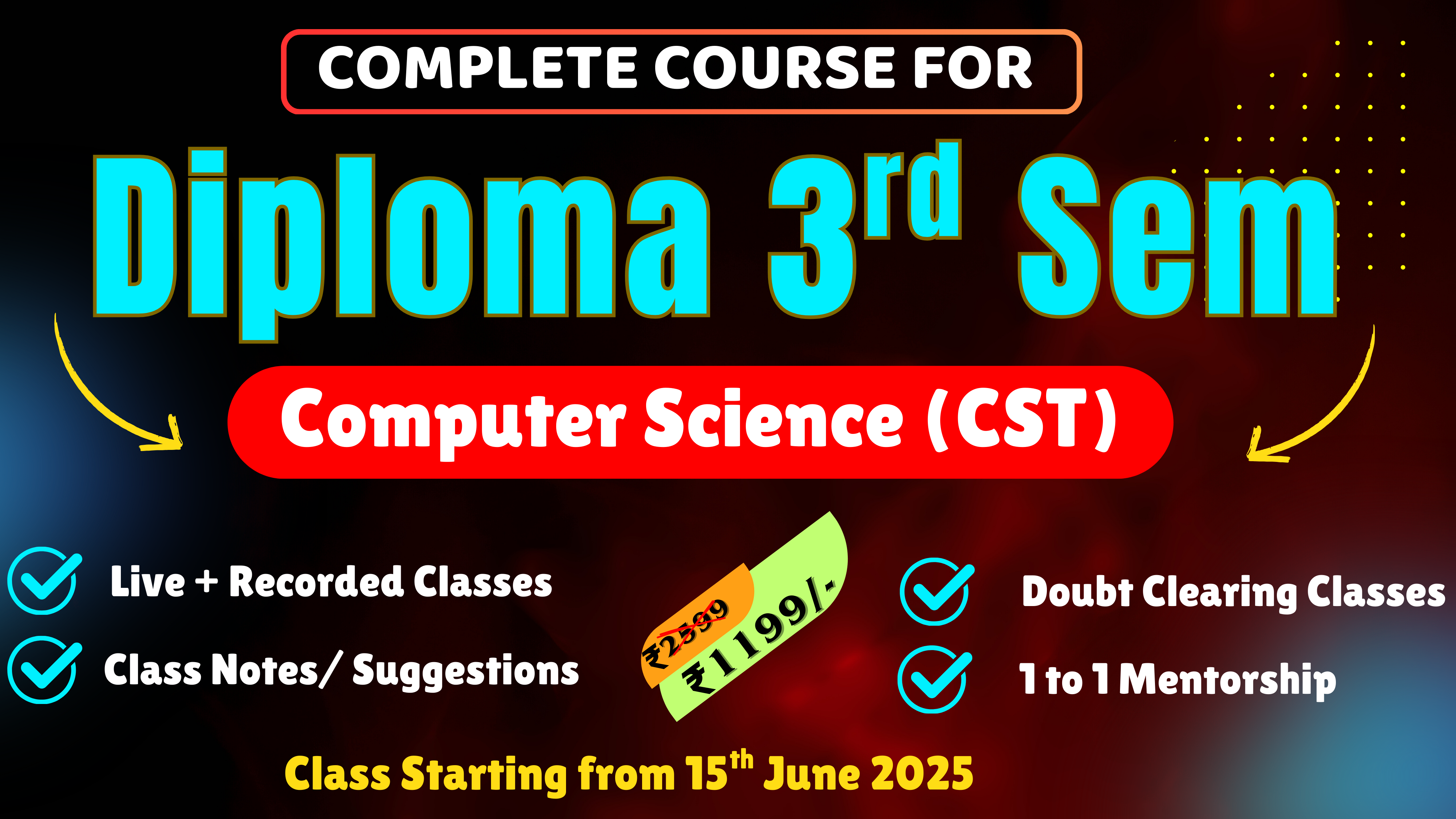 Diploma 3rd Sem CST 2025