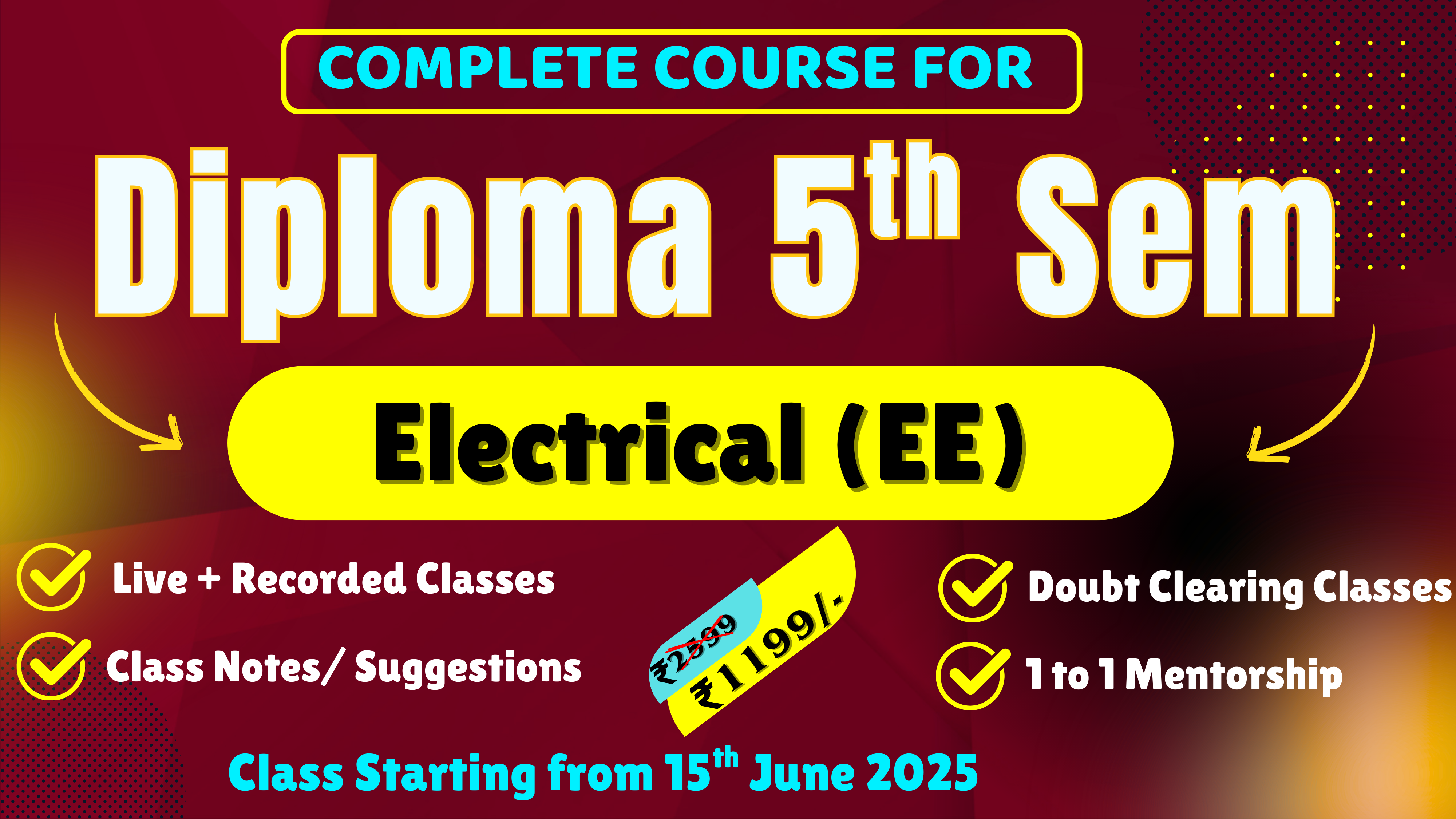 Diploma 5th Sem EE 2025