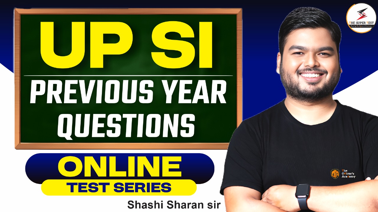 UP SI Previous Year Question Paper