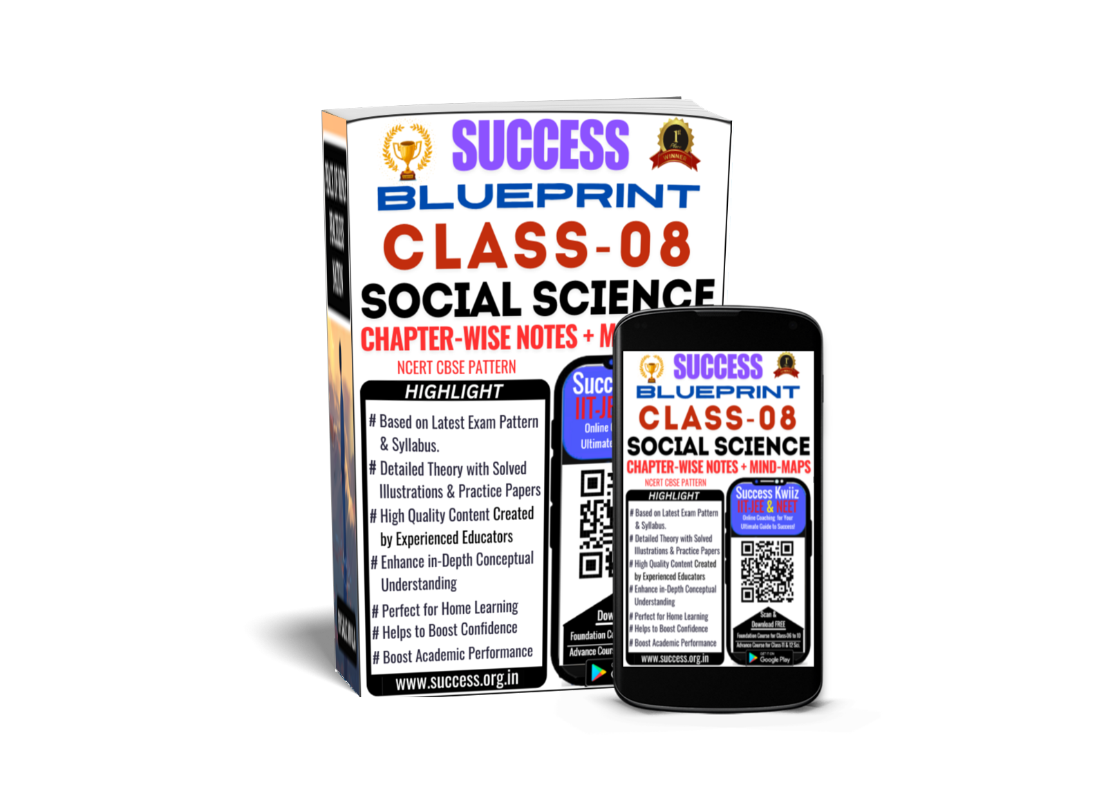 Notes and Mind Maps for Class 08 Social Science (CBSE – NCERT Pattern)