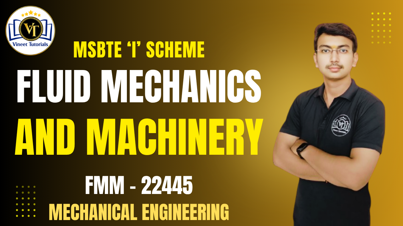 Fluid Mechanics & Machinery (FMM 22445)