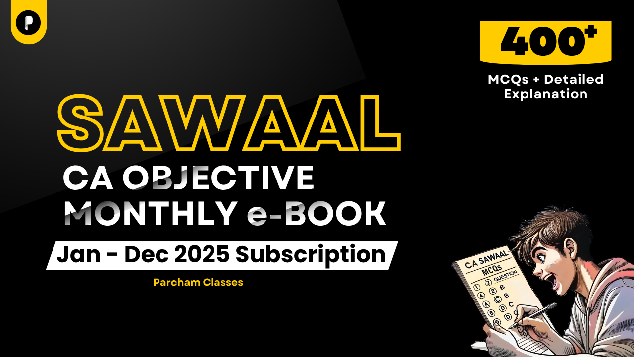 Sawaal CA Objective e-Book Subscription 2025