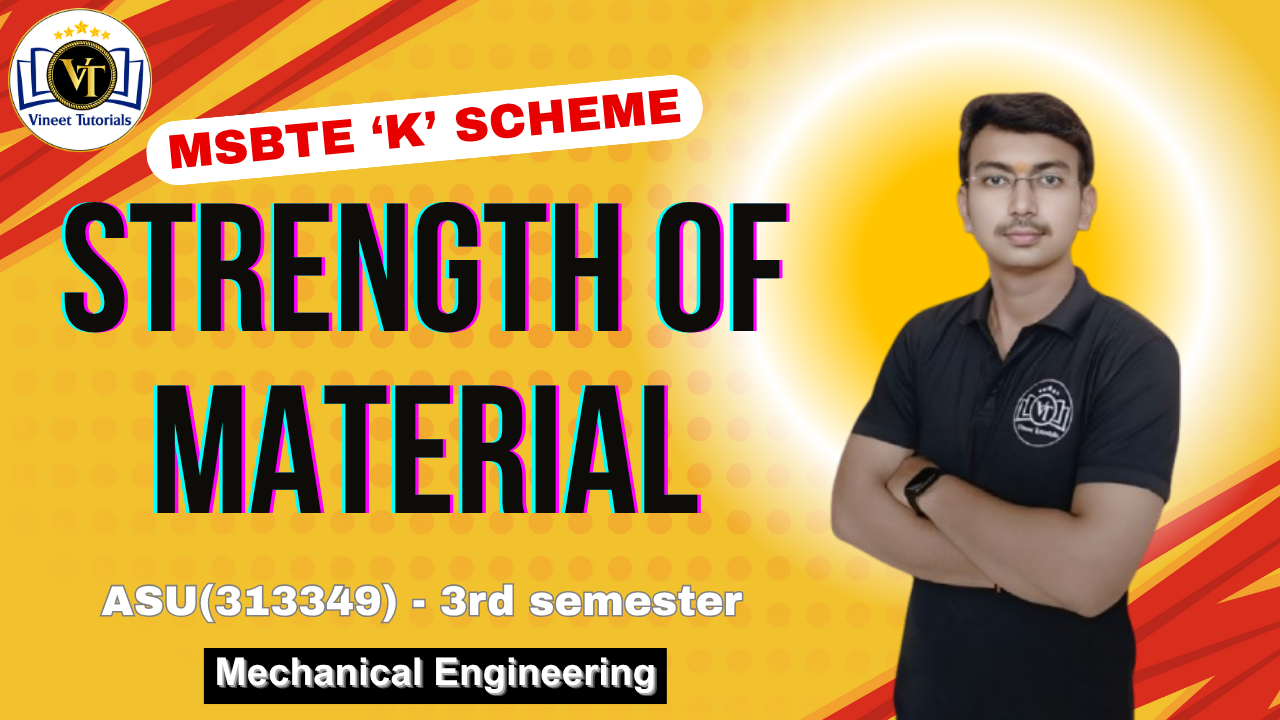 Strength of Material (SOM-313349) 3rd Sem K Scheme