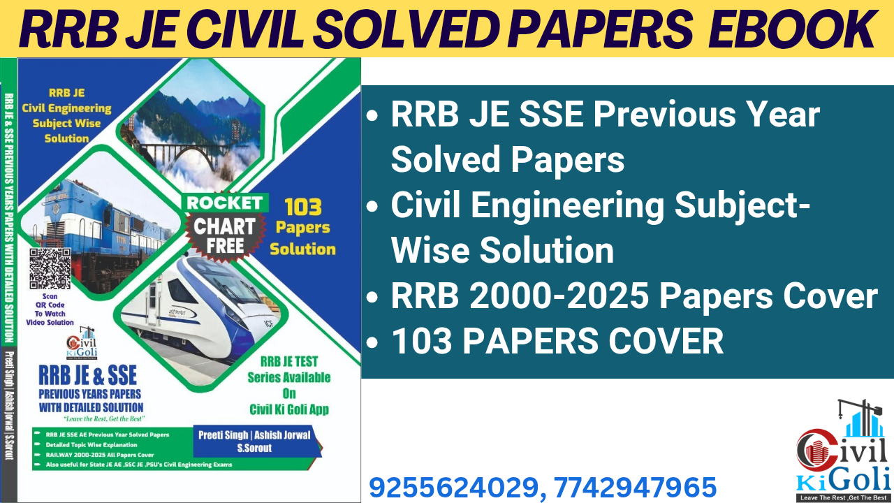 RRB JE CIVIL SOLVED PAPERS EBOOK