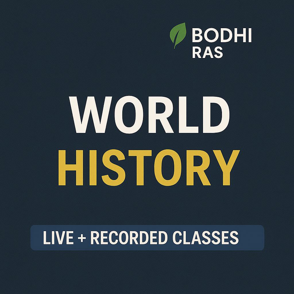 World History (RAS Mains Paper 1)