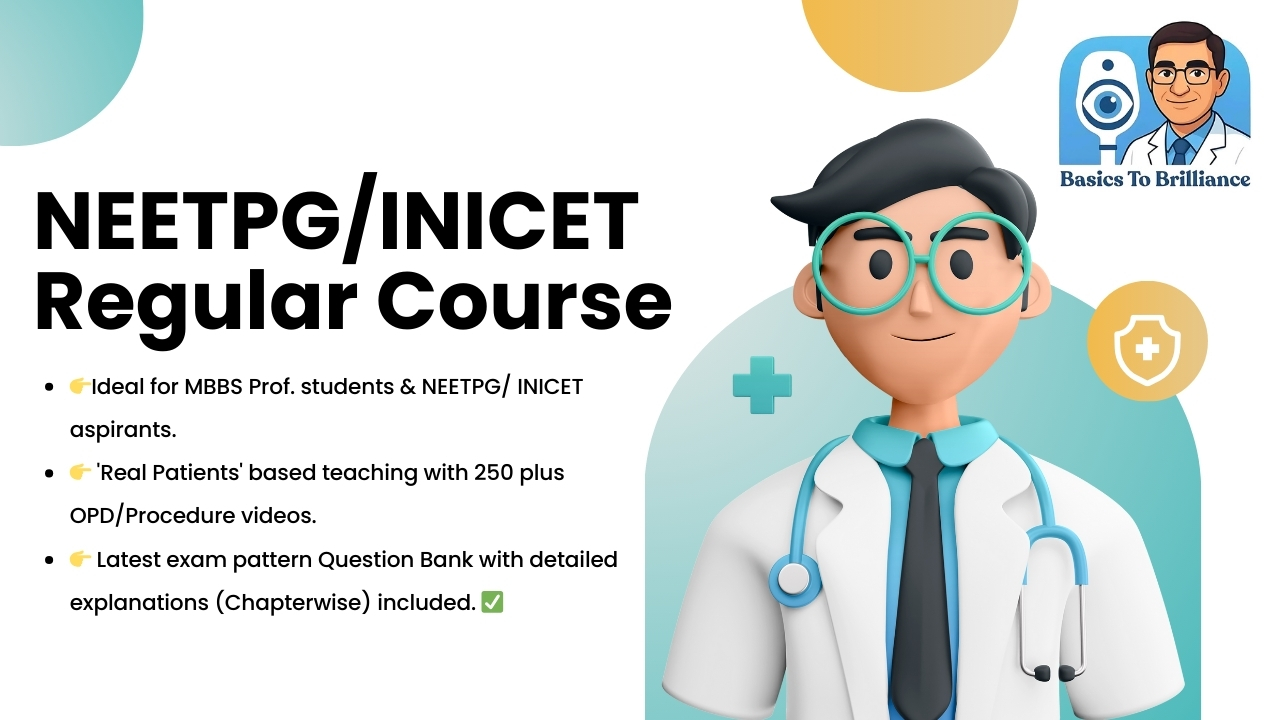 Target NEETPG/INICET Regular course