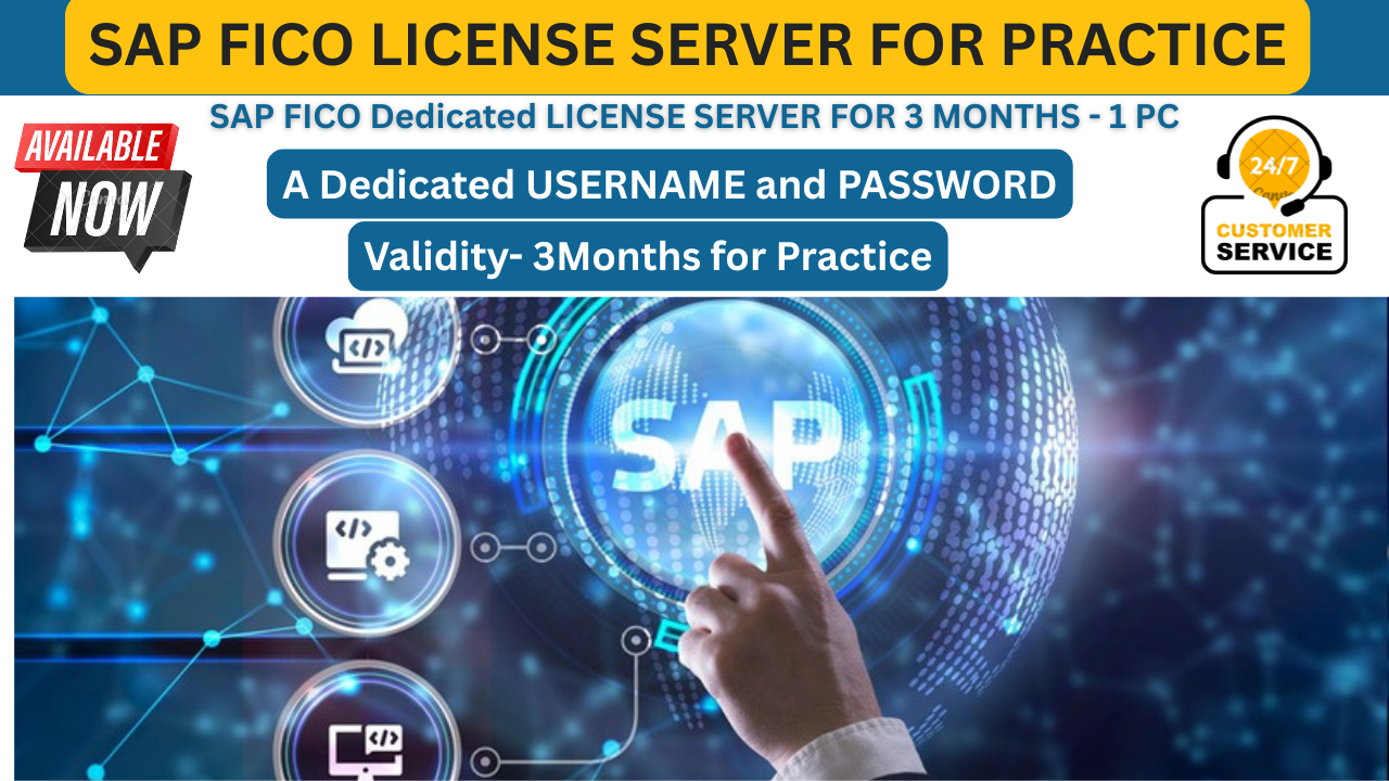 SAP Dedicated SERVER LICENSE for 1 PC