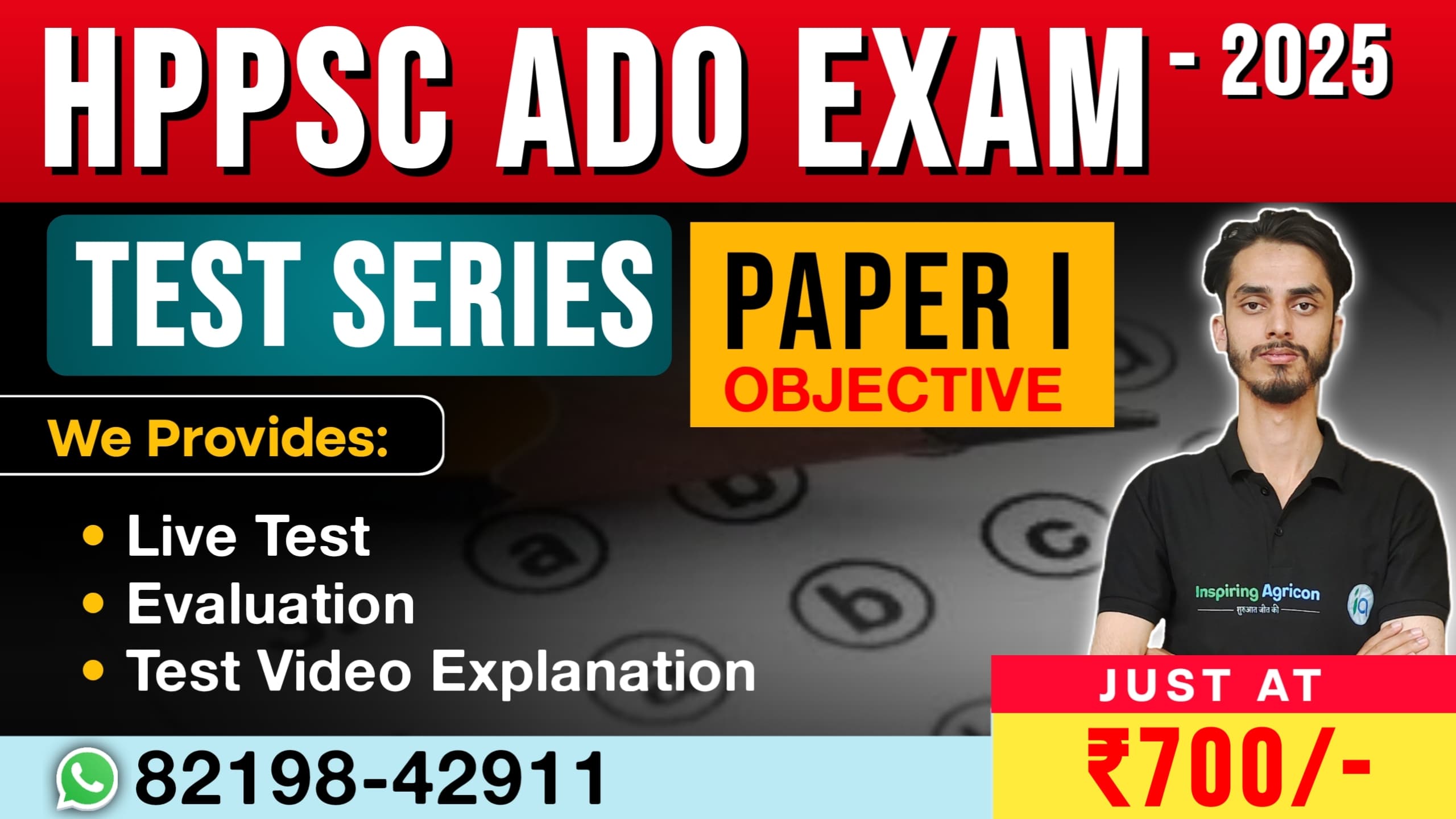 HPPSC ADO Exam Paper I Test Series