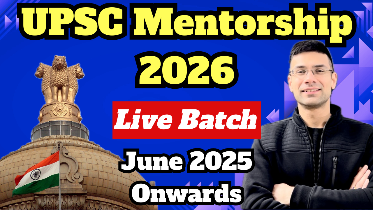 Live UPSC Mentorship 2026 by Gaurav Kaushal Sir