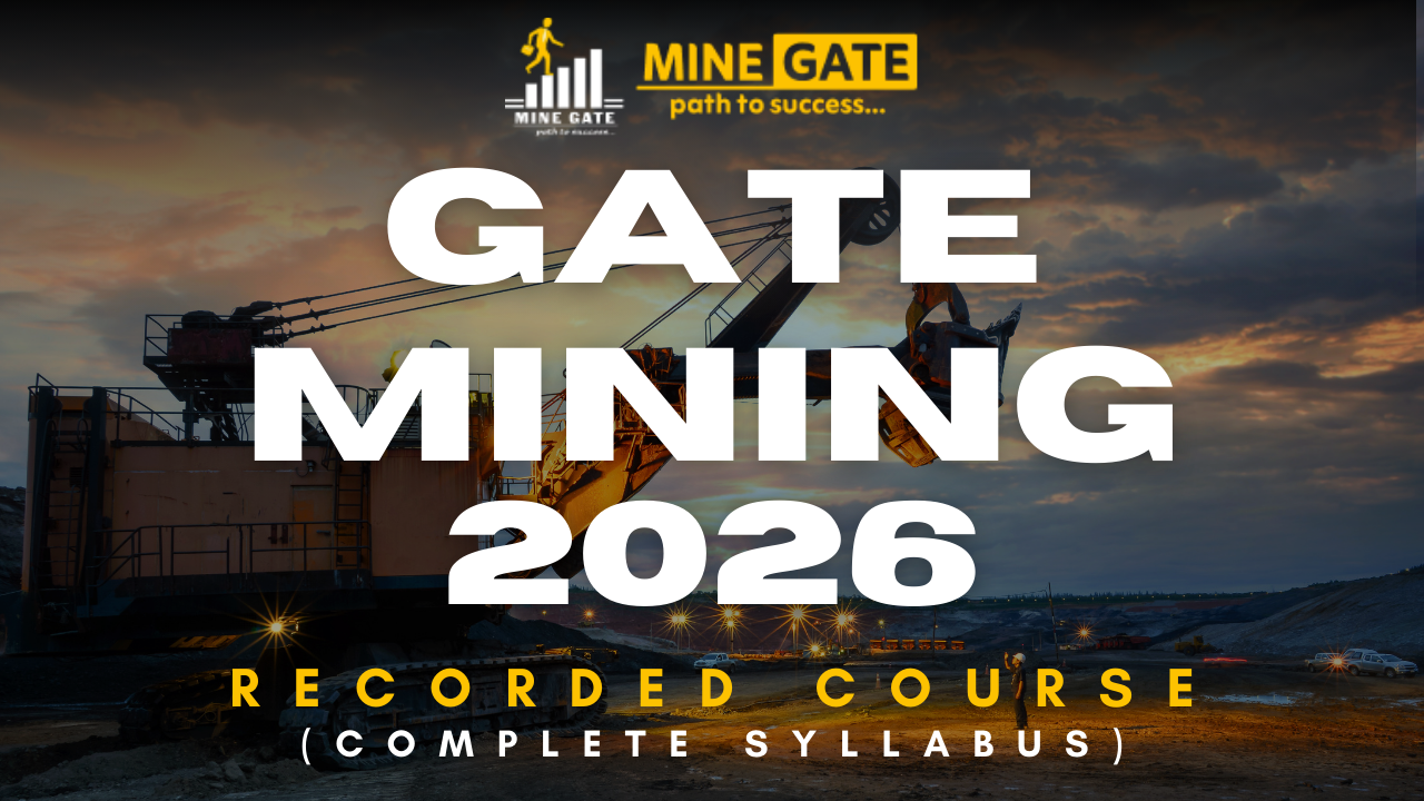 GATE Mining Previous Year Recorded Course 