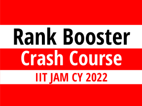 Rank Booster | Crash Course | IIT JAM 2022
