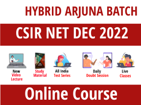 Hybrid Arjuna Batch for CSIR-NET Chemical Science Dec 2022