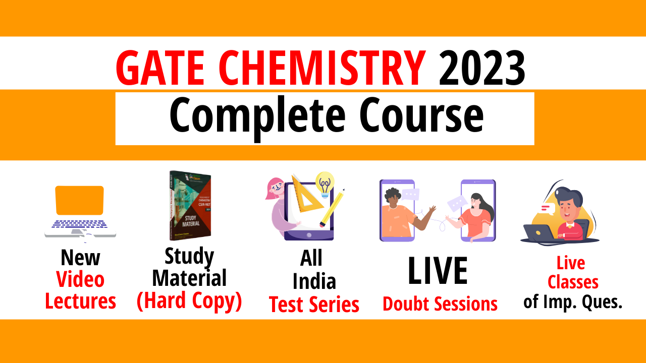GATE 2023 Chemistry Online Course (With Booklets)