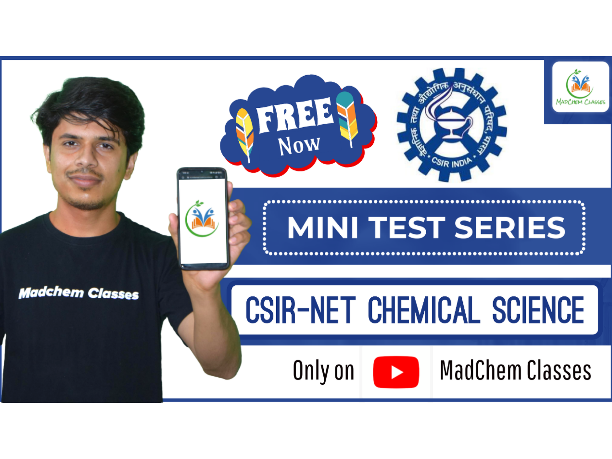 Mini Test Series for CSIR-NET Chemical Sciences