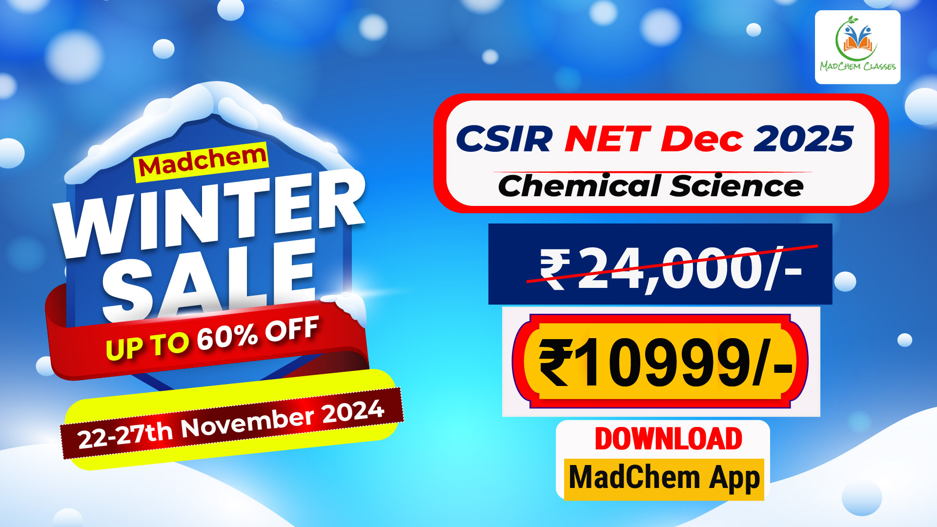 CSIR NET December 2025 : Chemical Science Silicon Batch