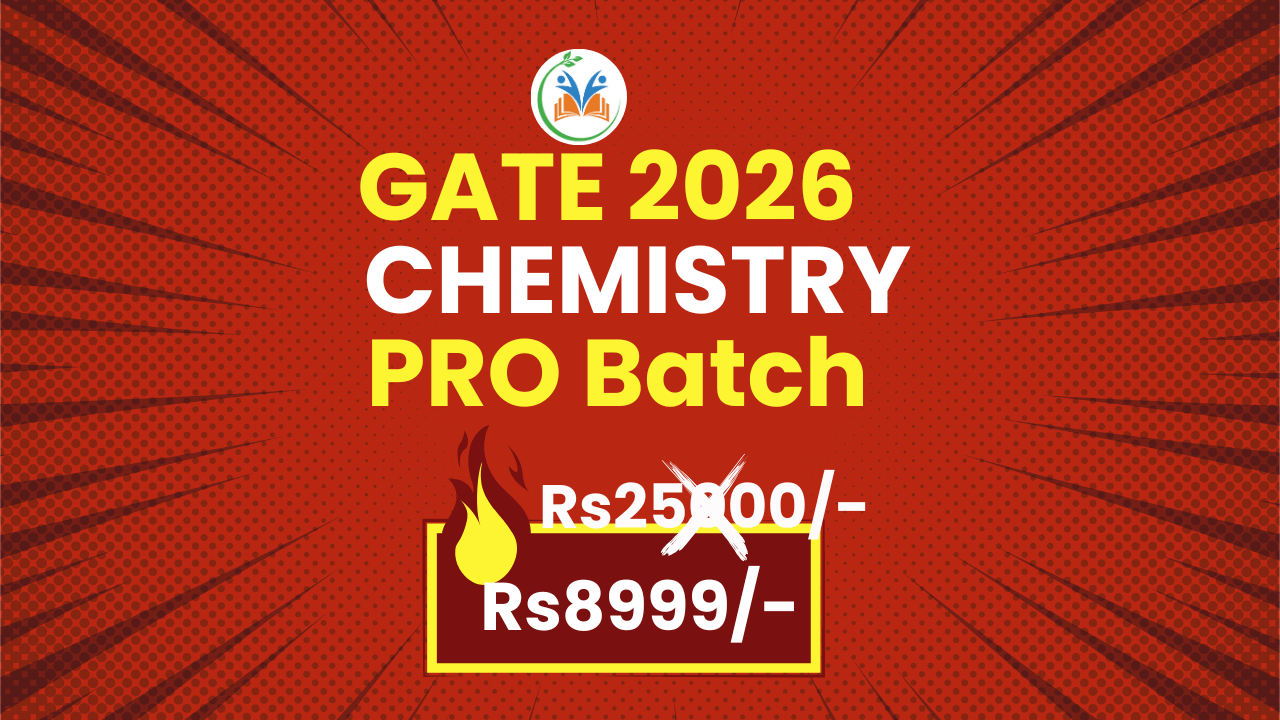 GATE Chemistry 2026 : Pro Batch