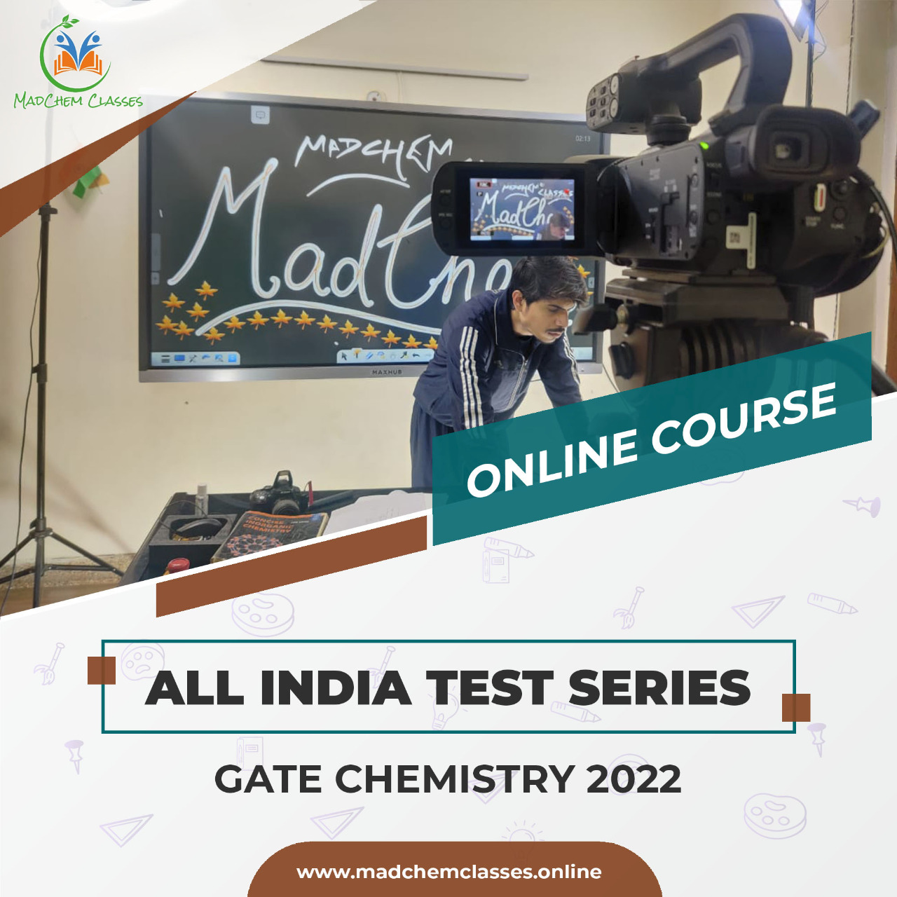ALL INDIA TEST SERIES GATE CHEMISTRY 2022