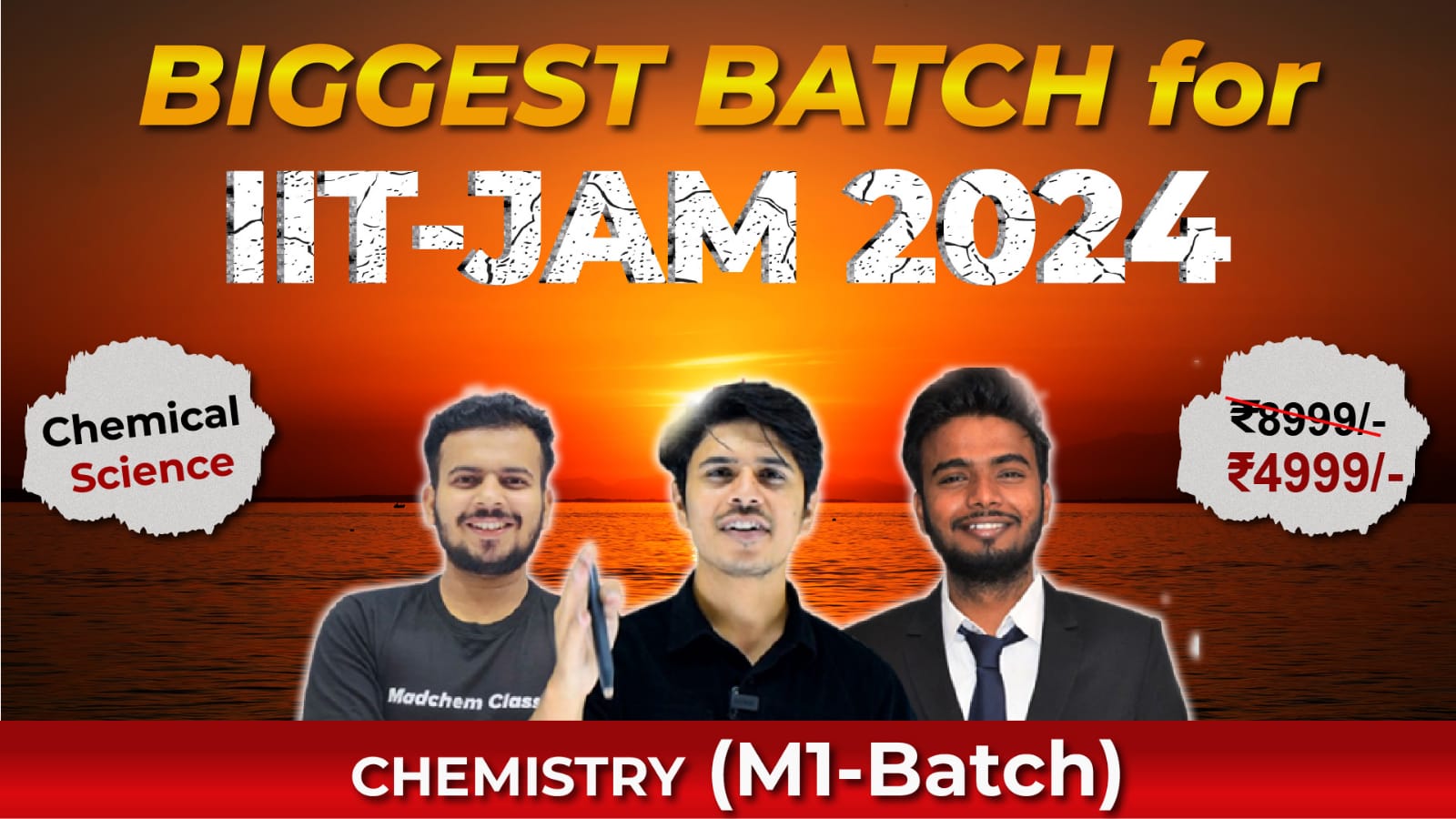 IIT JAM Chemistry 2024 ( M1 batch )
