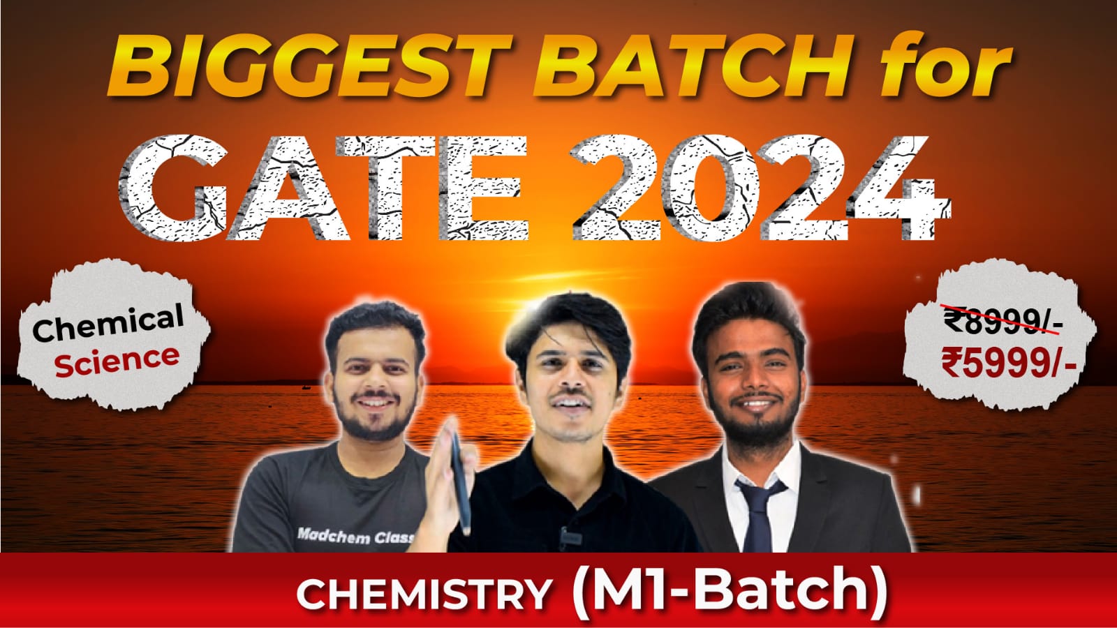 GATE Chemistry 2024 ( M1 batch )