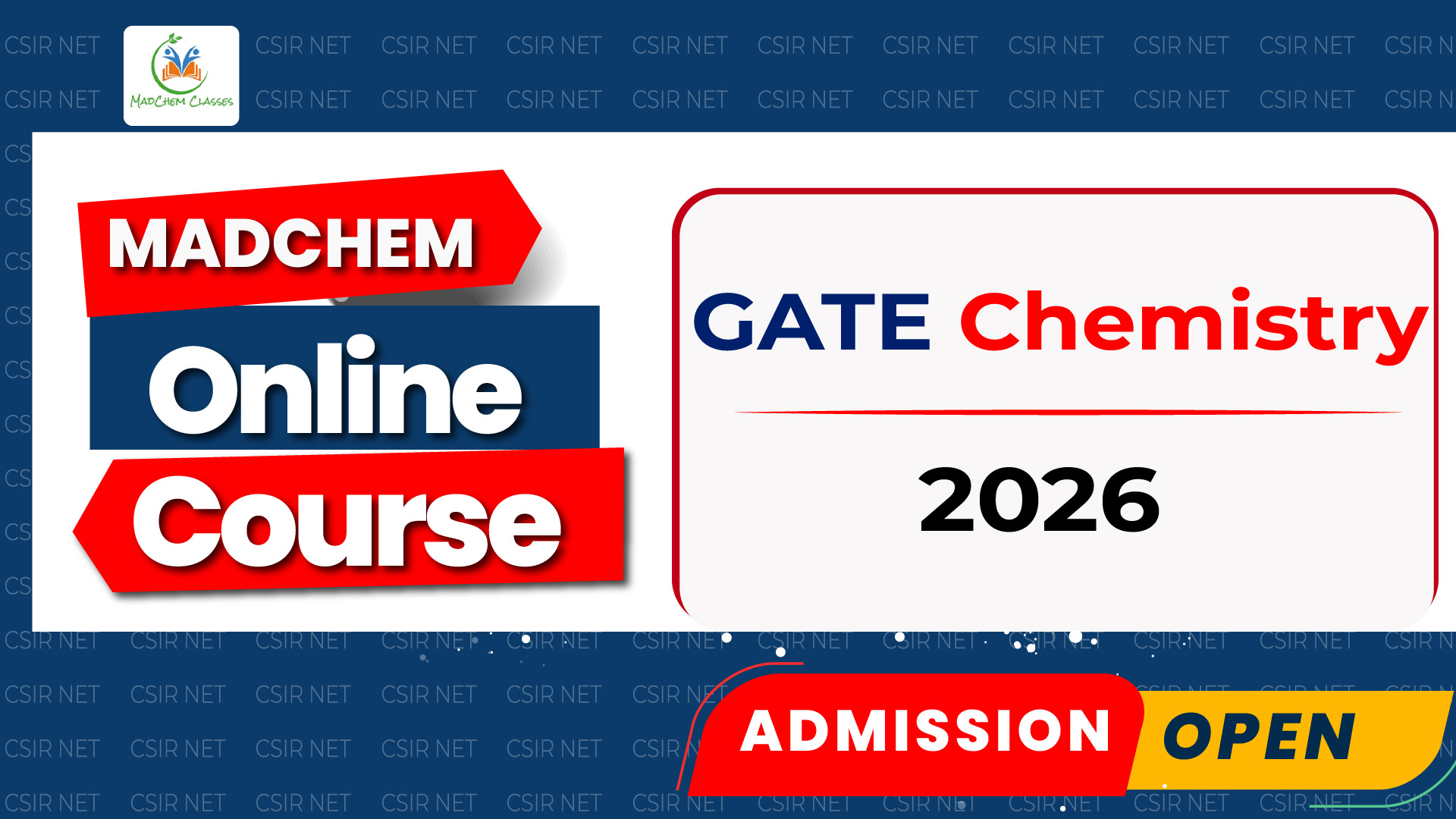Combined Batch for Gate Chemistry 2026 & CSIR Net Dec 2025