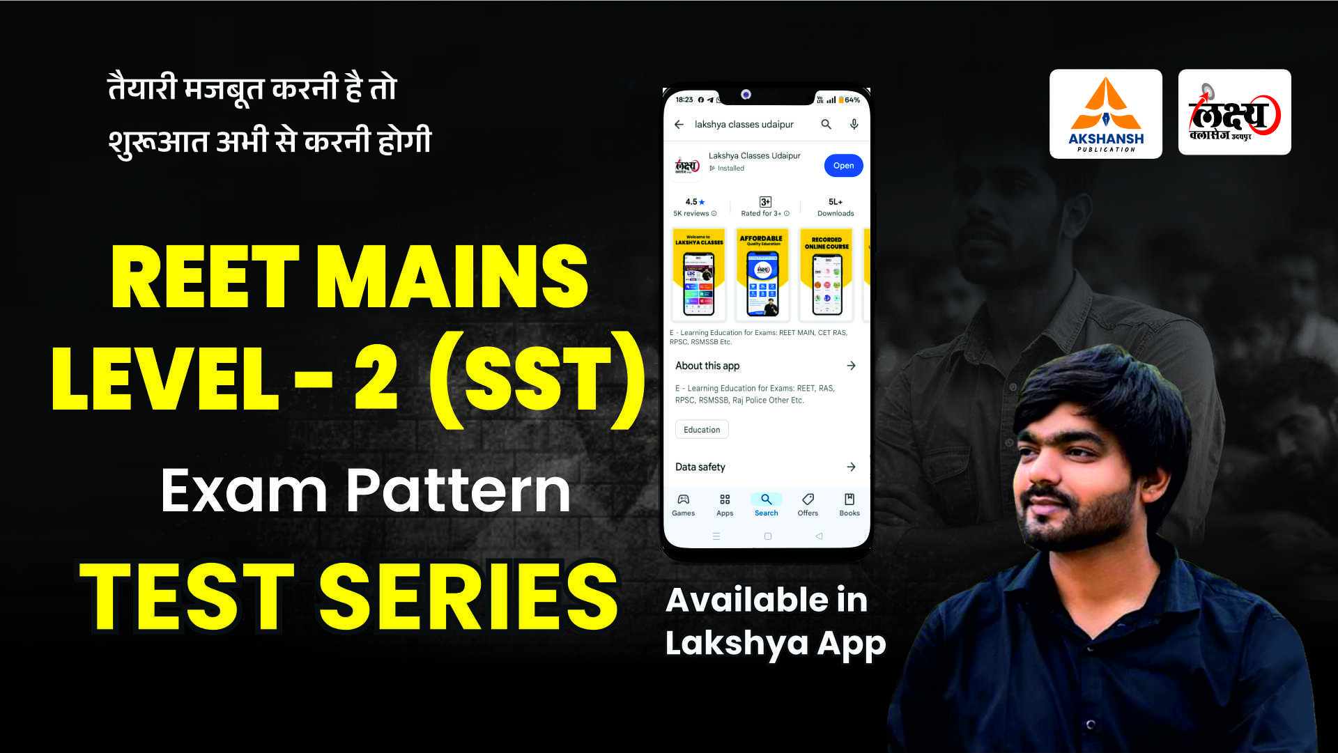 REET Mains Level 2nd SST 10 Exam Pattern Test Series