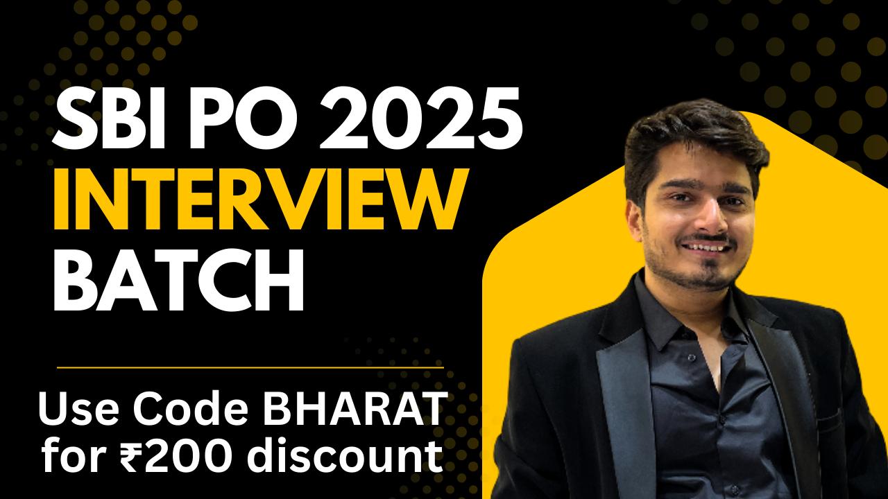 SBI PO Mock Interview Batch 2025