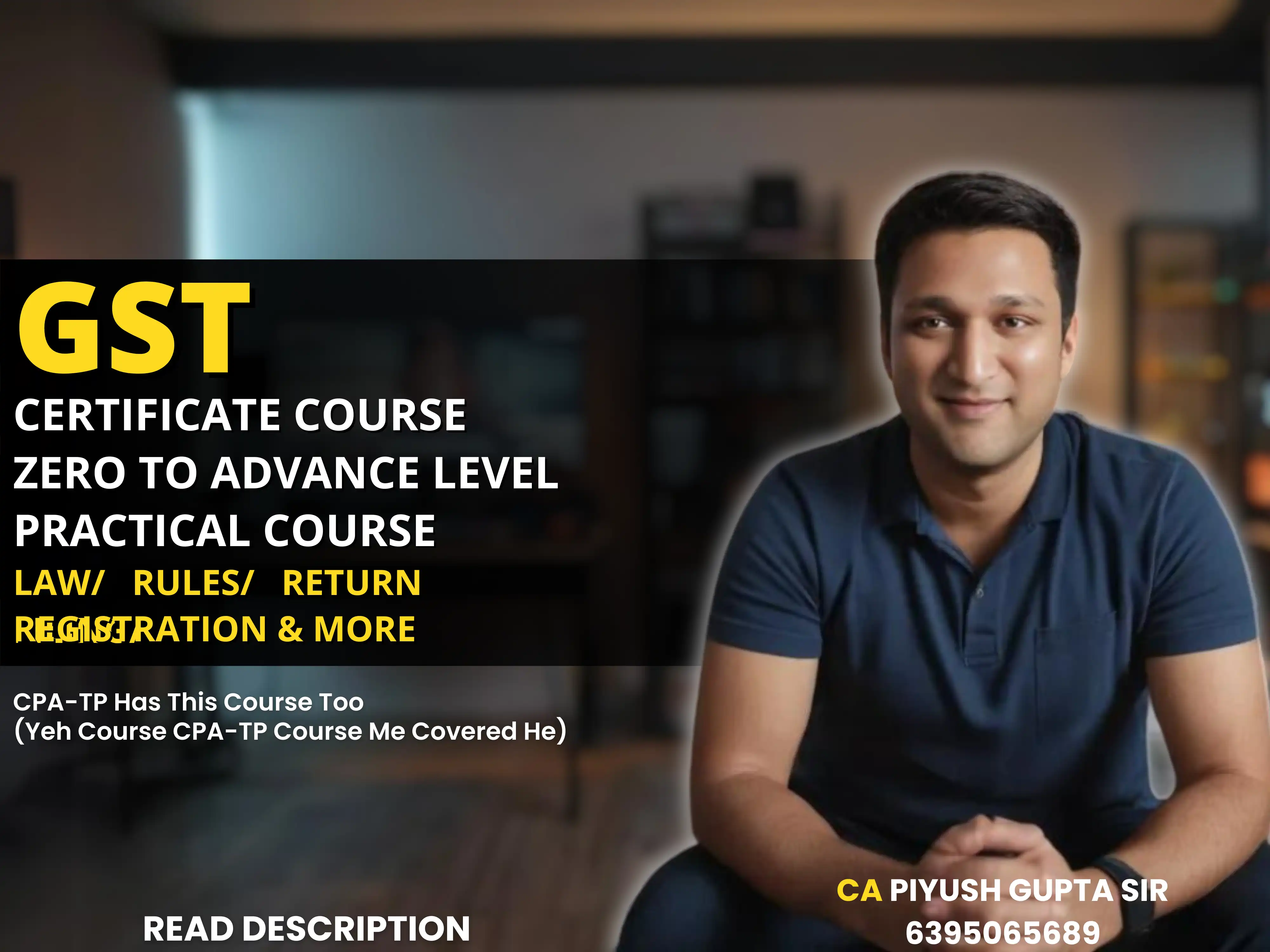 50% Off 🎉 GST Course (Basic To Advanced - Certificate) - SC2
