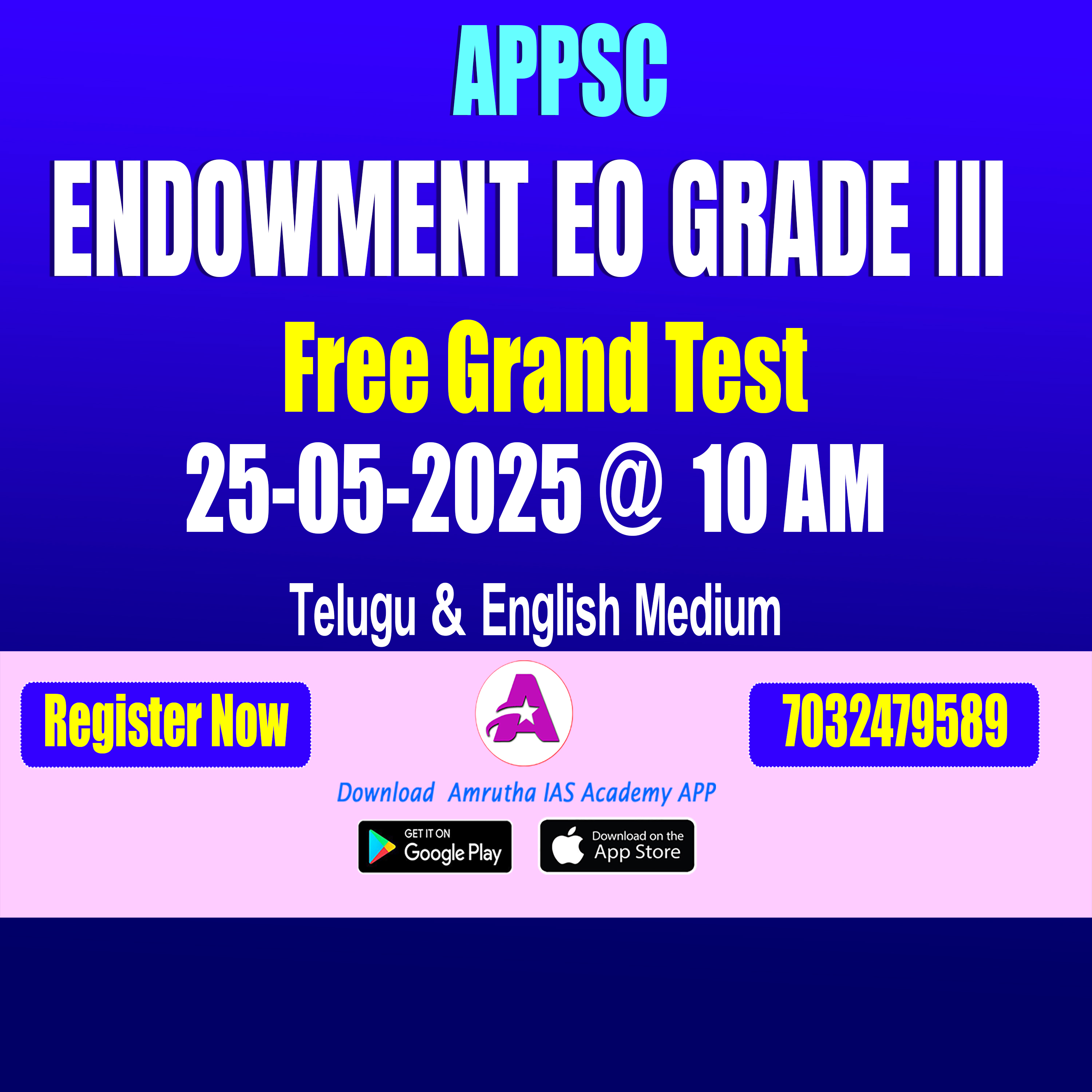 APPSC EO FREE GRAND TEST
