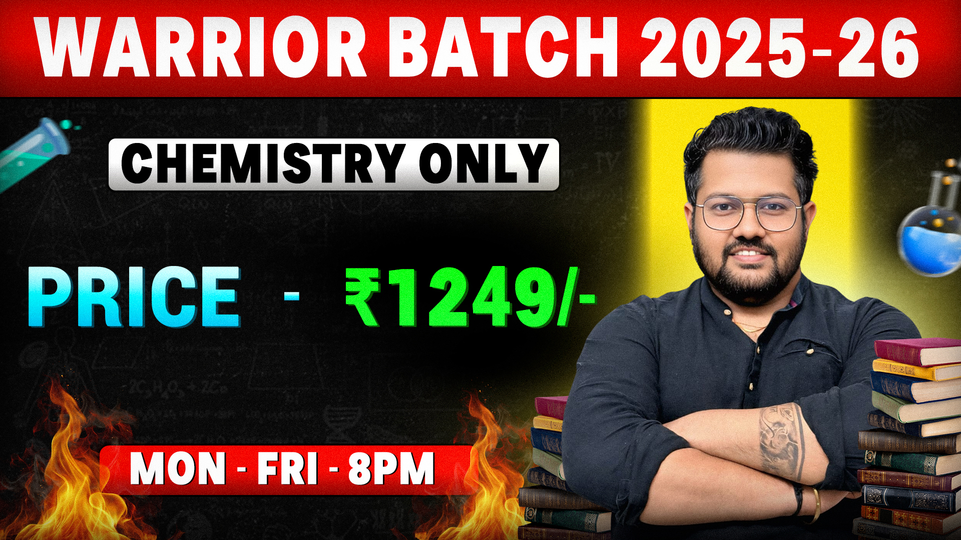 Chemistry Only Class 12 2025-26 (Warrior Batch)