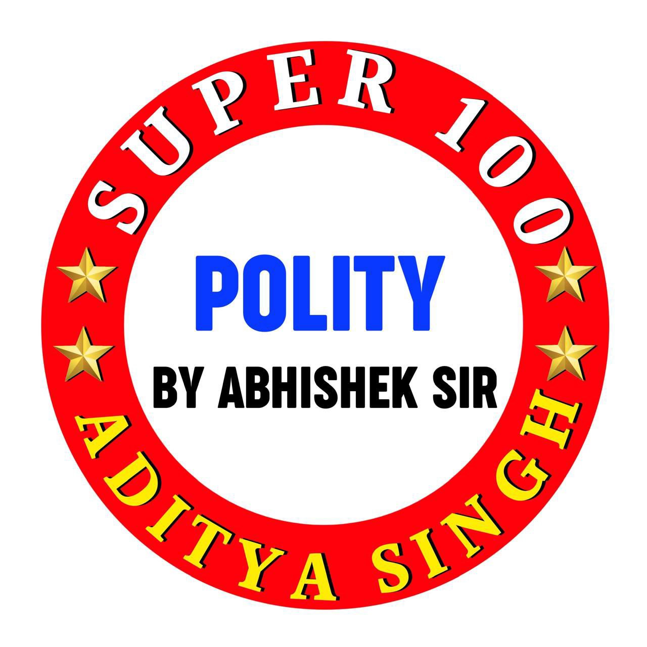 POLITY BY ABHISHEK SIR (CHAPTER WISE)