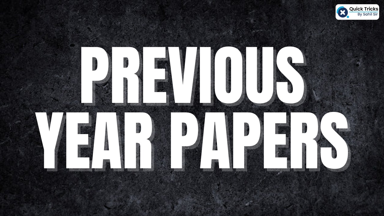Previous Year Papers