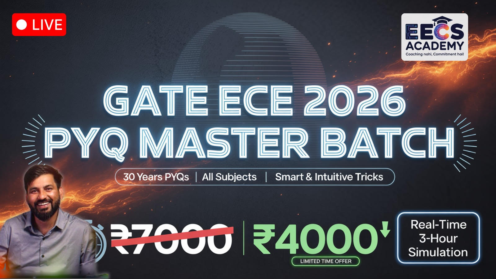 PYQs MASTER Batch (GATE ECE| EE | IN 2026)