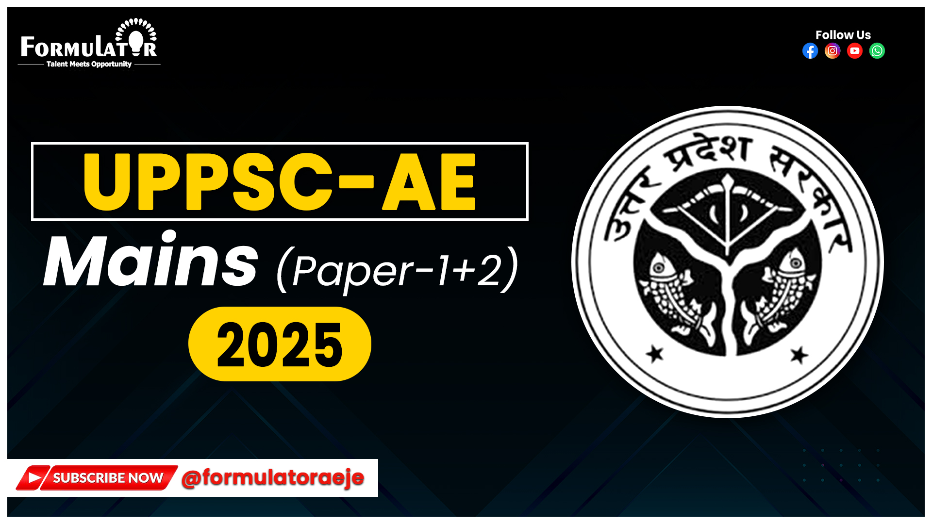 UPPSC-AE Mains 2025 Mechanical Complete Course