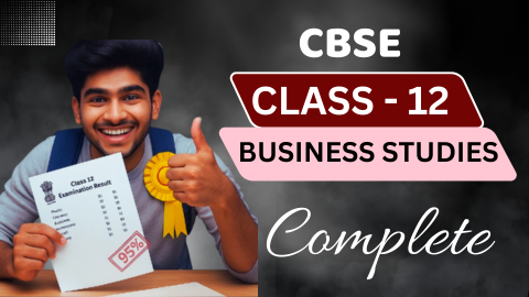 CBSE Business Studies Class - 12