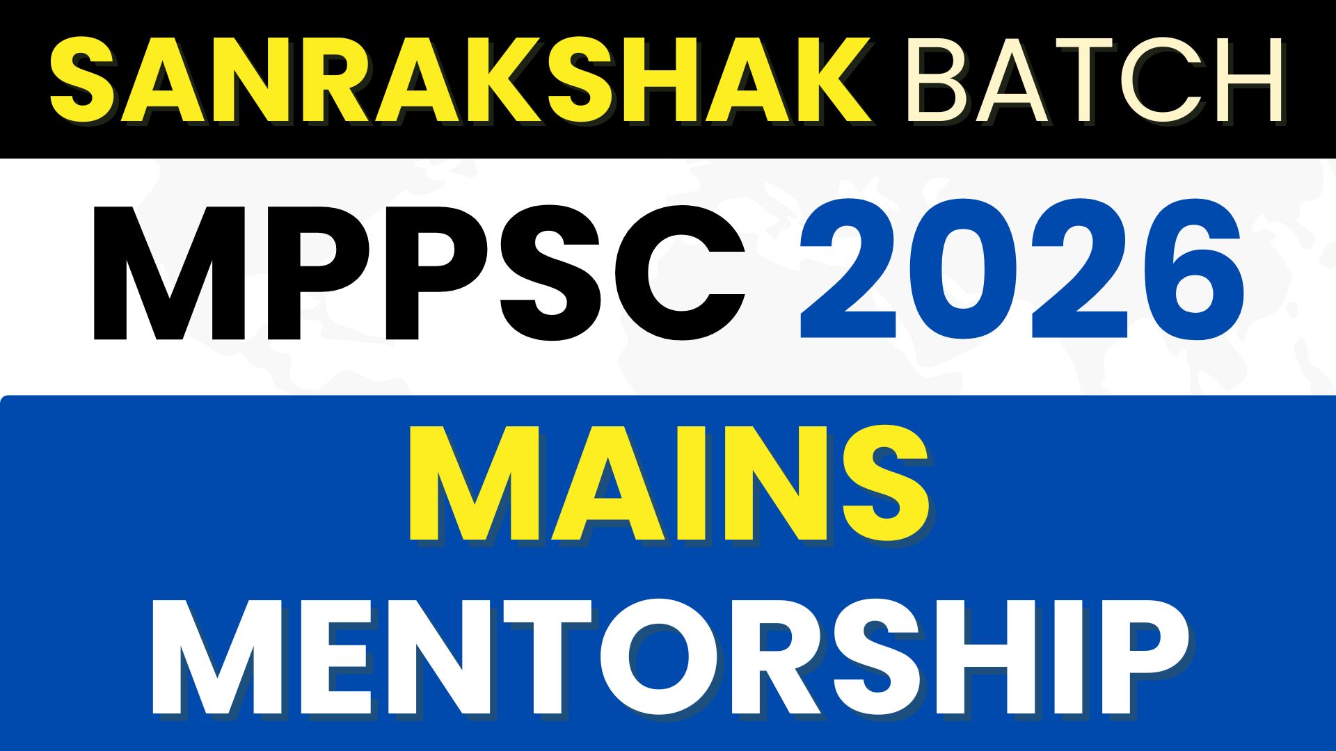 2026 Sanrakshak Mains Mentorship (Achievers Batch) - (ONLINE/OFFLINE))
