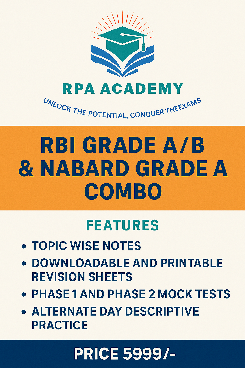RBI GRADE B AND NABARD GRADE A COMBO