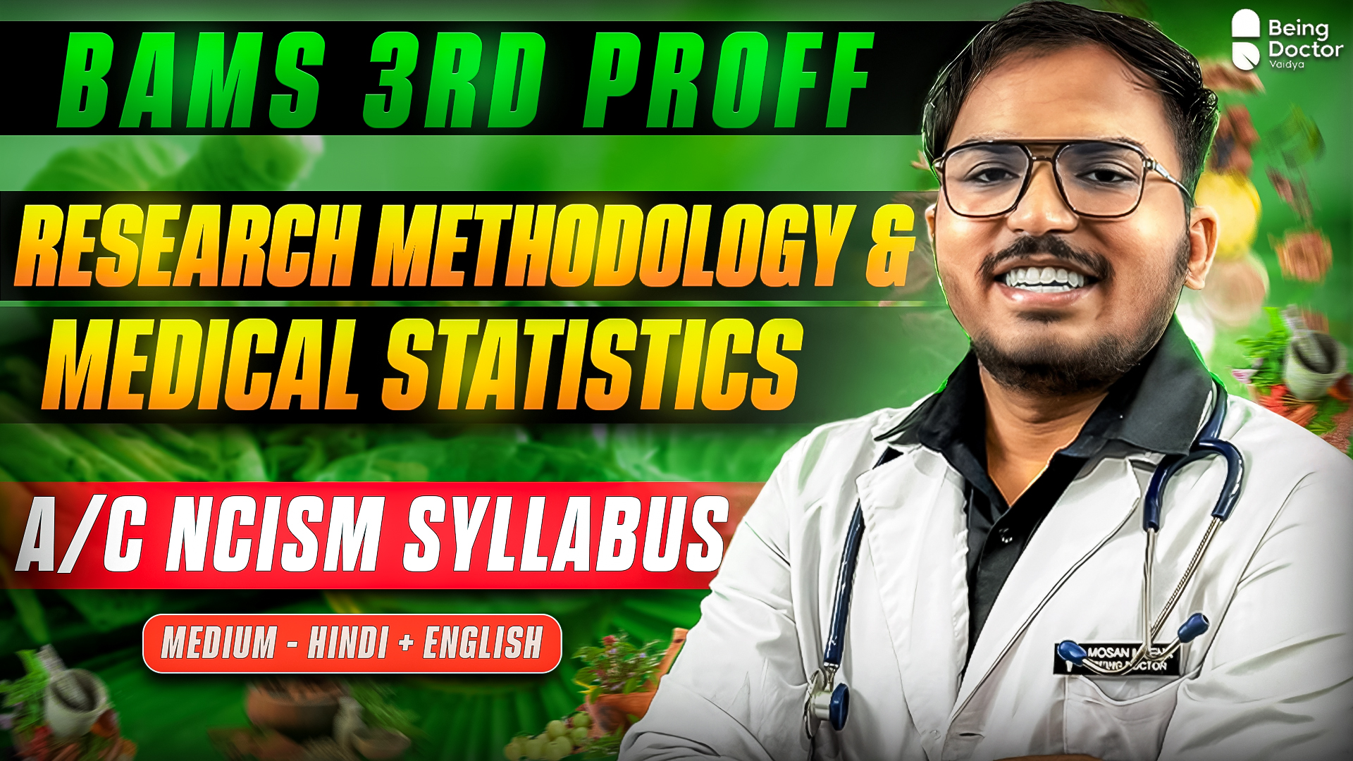 RESEARCH METHODOLOGY & MEDICAL STATISTICS
