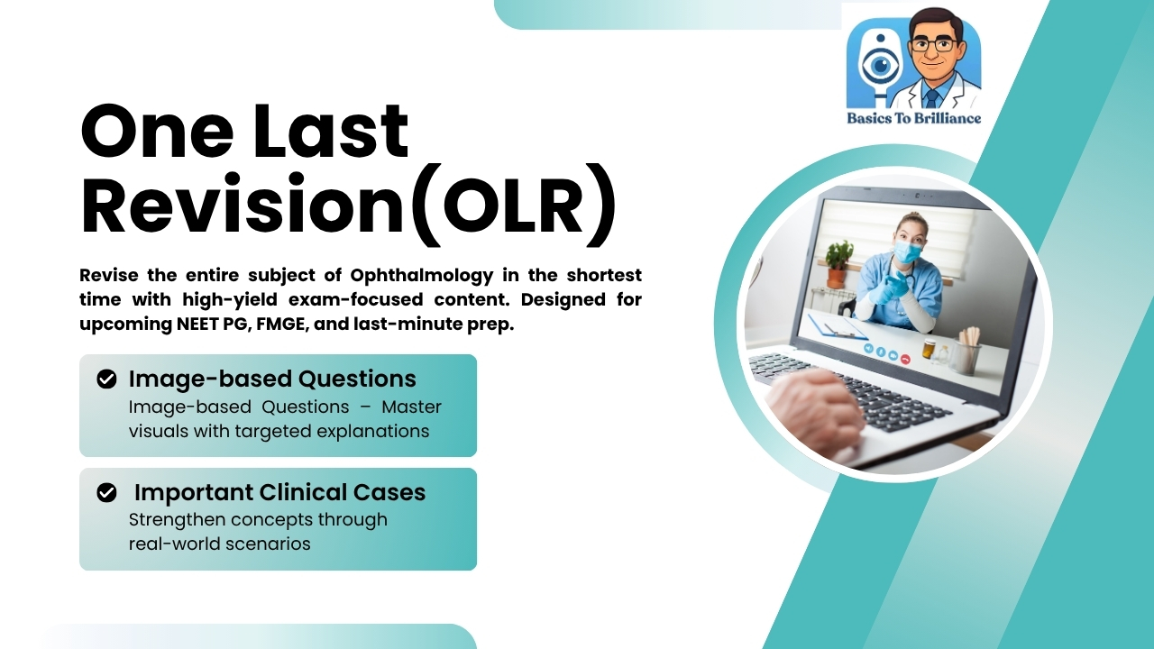 One Last Revision(OLR) + Q Bank/Test series