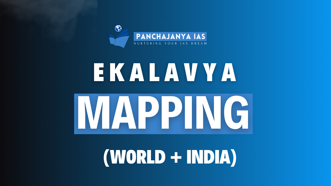 Mapping (World + India) Prelims