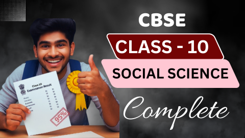 CBSE Social Science Class 10