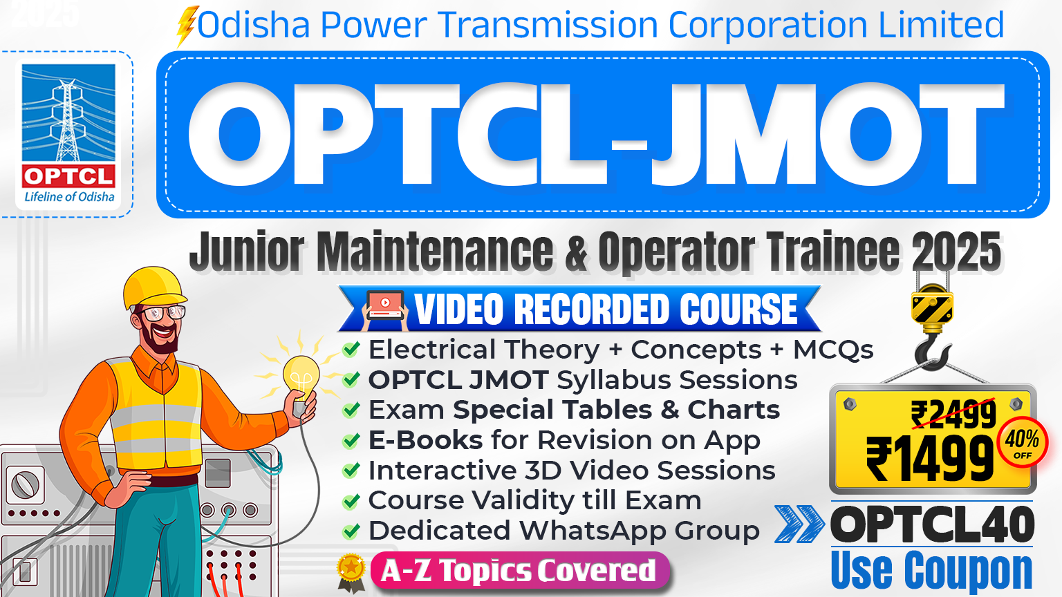 OPTCL-JMOT Theory+MCQ Course 2025