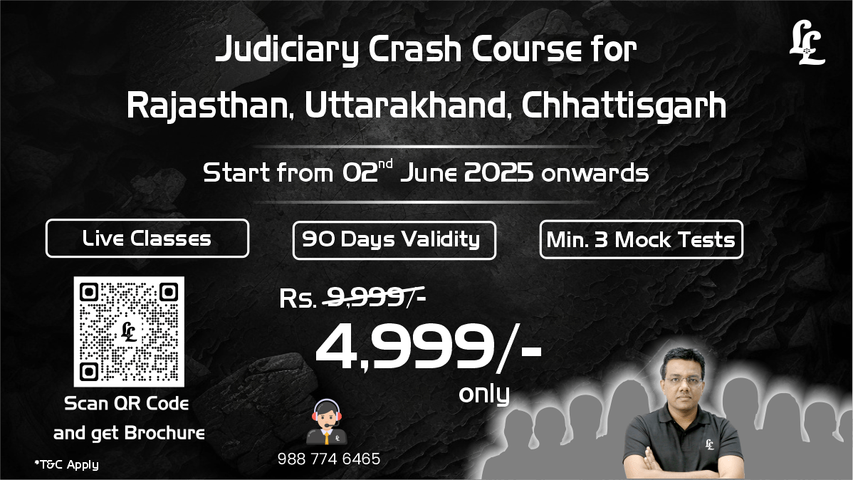 Crash Course for Judiciary Exams 2025