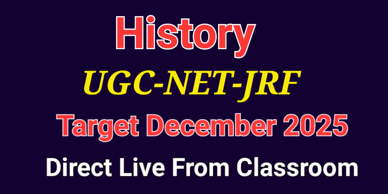 UGC NET JRF (TARGET December 2025) LIVE FROM CLASSROOM 