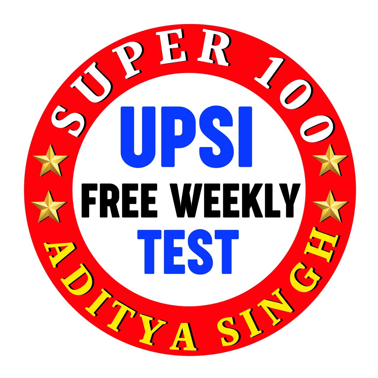 UPSI 2025 FREE WEEKLY TEST