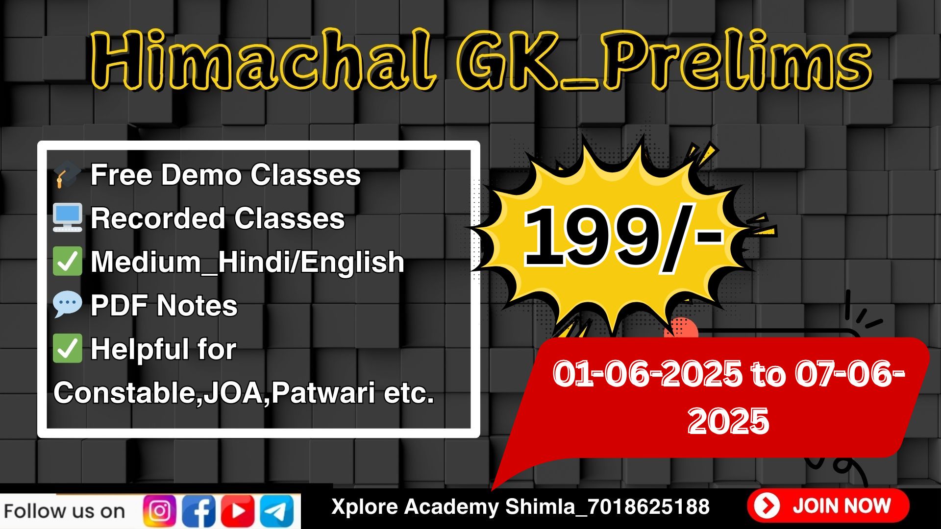 Himachal GK-Prelims