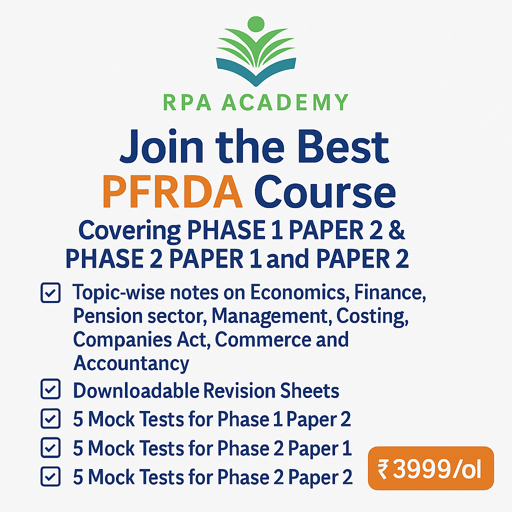 PFRDA GRADE A 