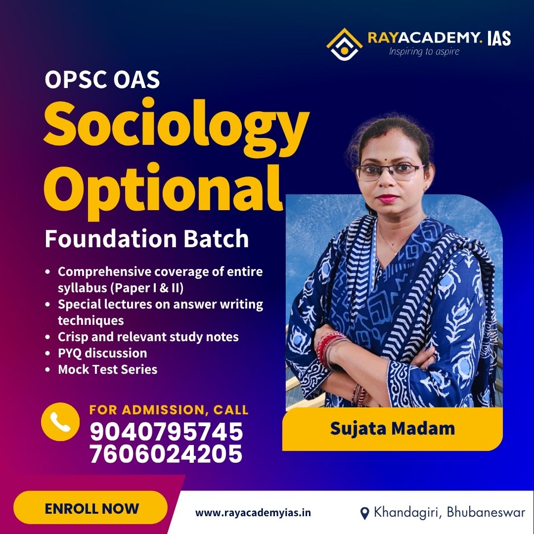 OPSC Optional-Sociology 2025-26