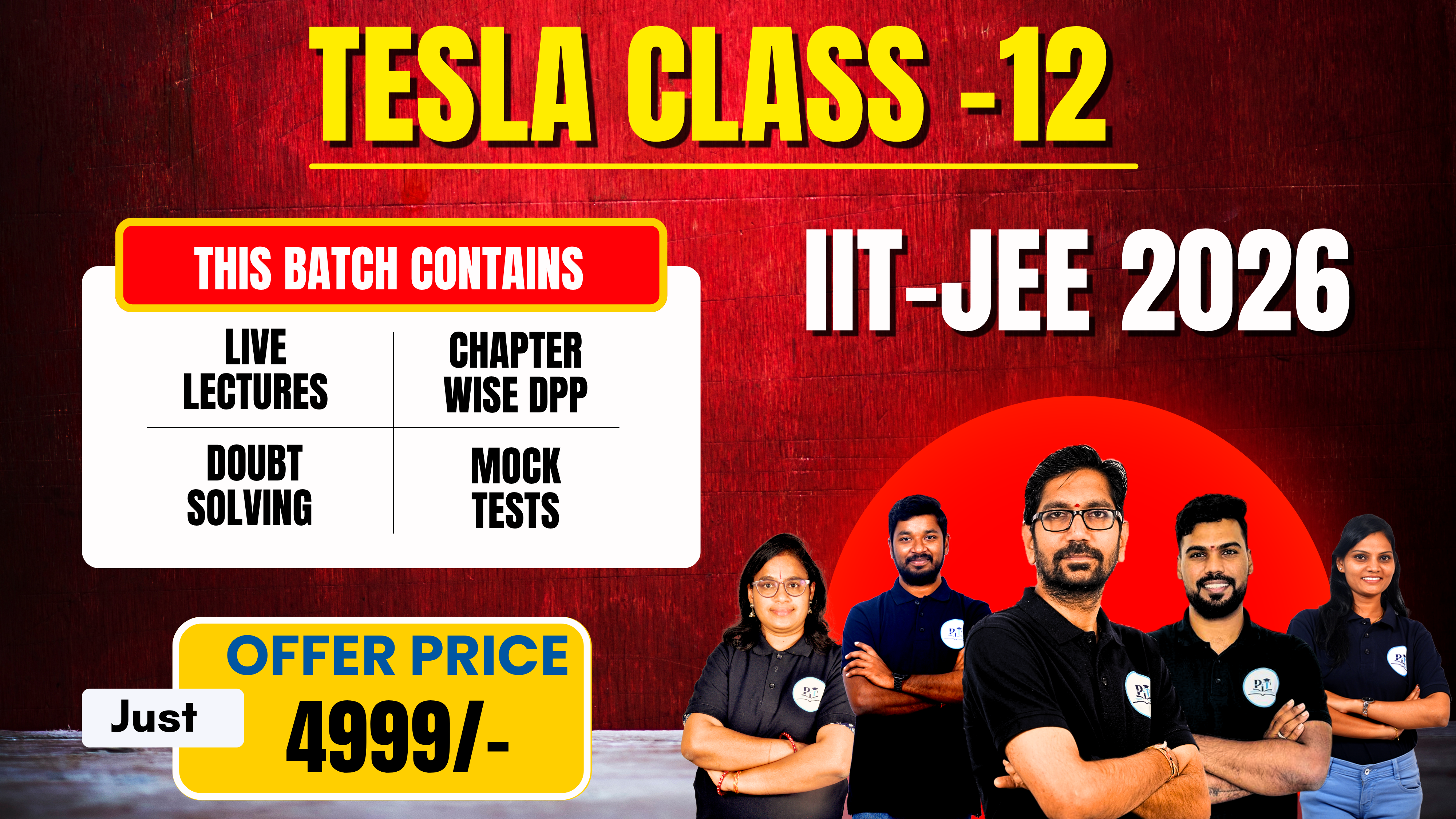 TESLA CLASS 12 JEE