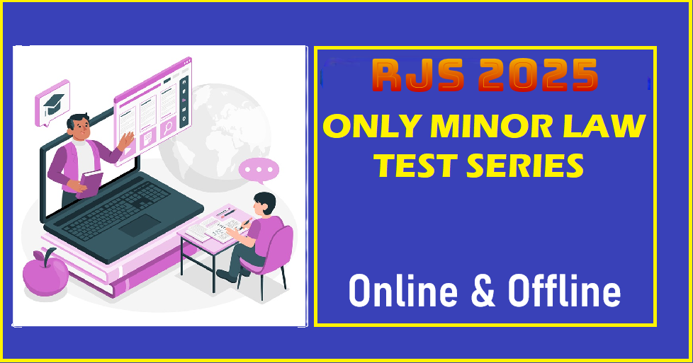 RJS TEST SERIES MINOR