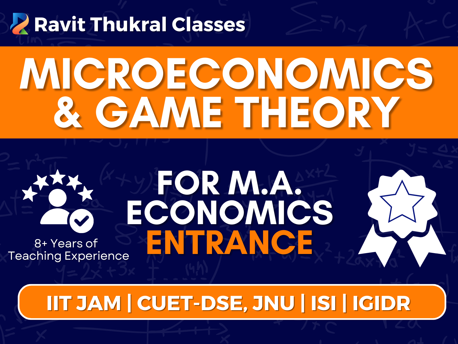 Microeconomics + Game Theory 2026 (recorded)